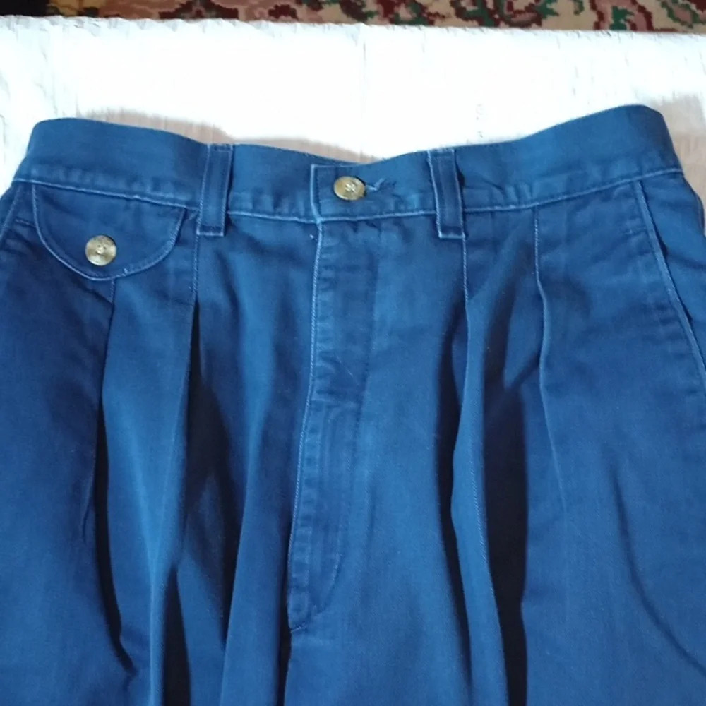 Lee 10 long women's Navy pants
